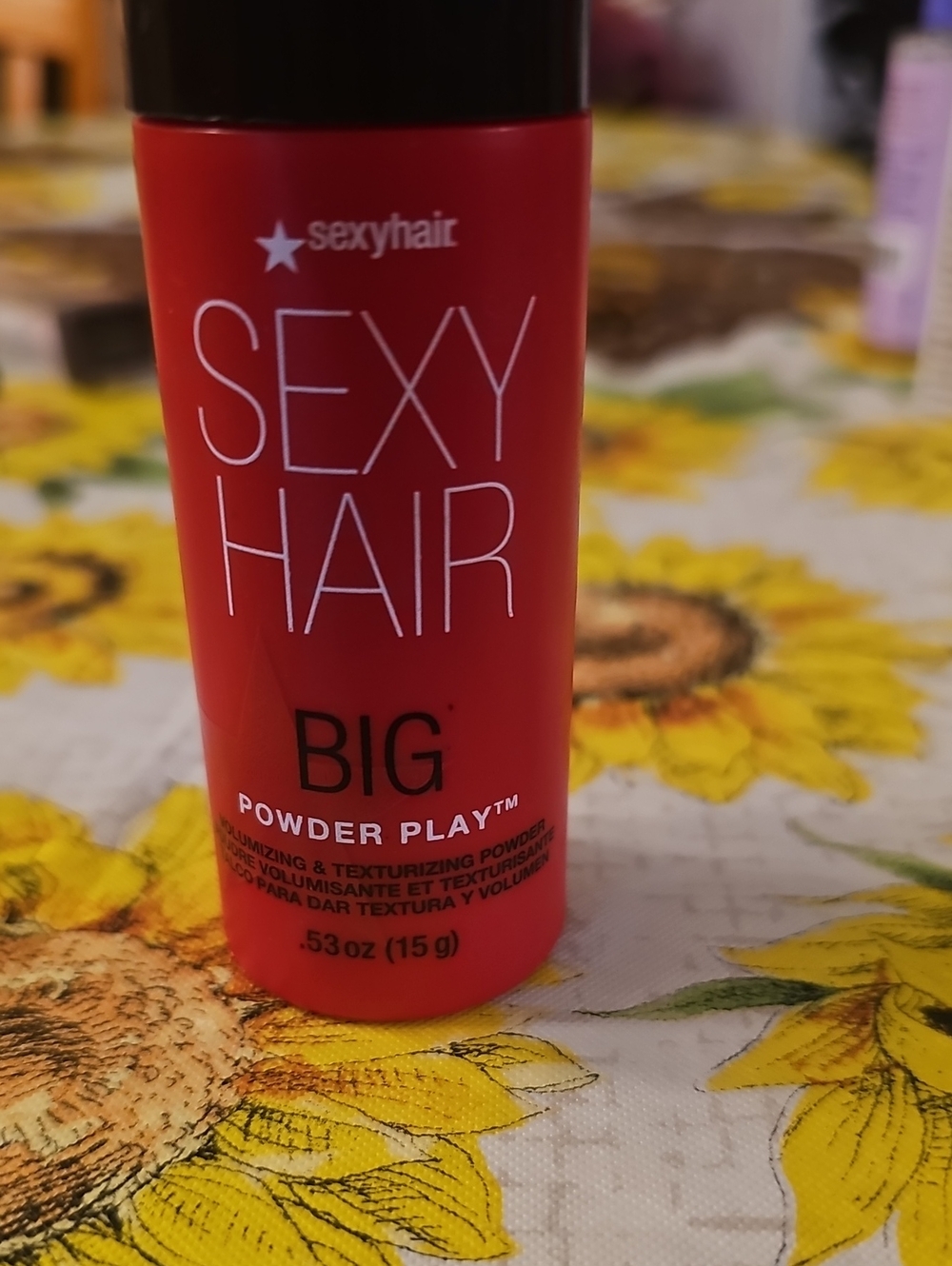 SexyHair BIG Powder Play Volumizing Powder — Red